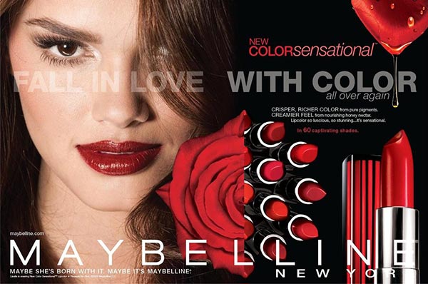 美寶蓮彩妝廣告創意設計07