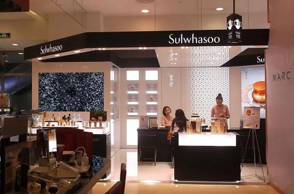 雪花秀賣場空間設計09